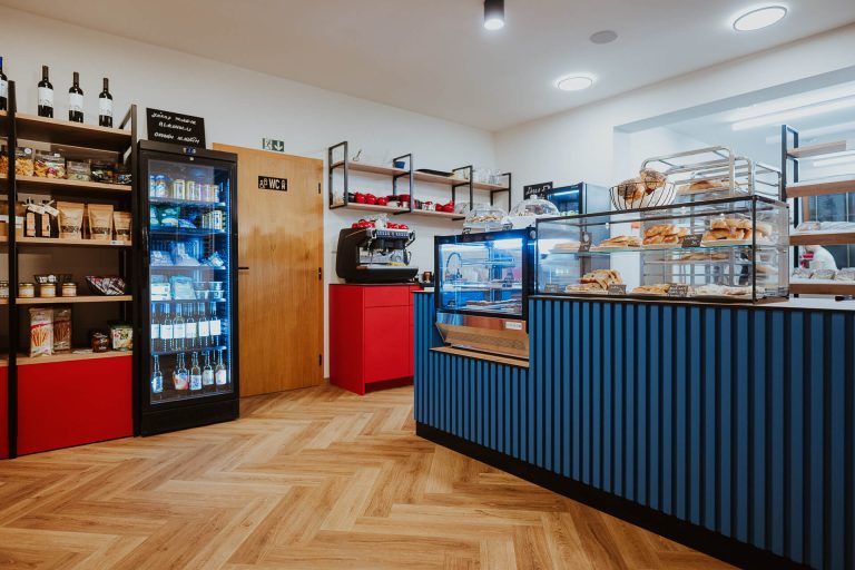 Interiér pekárny ve Strážnici